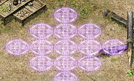 龙神紫色火墙画面